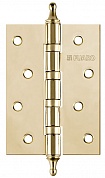 Картинка Петля универсальная FUARO 4BB/A/BL 100x75x2,5 PB (латунь) БЛИСТЕР